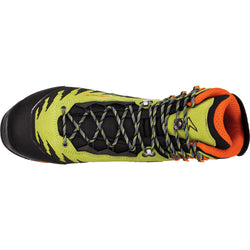 Lowa Alpine EVO GTX Mountaineering Boots in Lime/Flame top