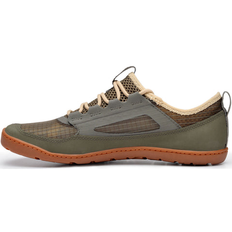 Reboxed Astral Women's Loyak AC Water Shoes Olive Green left side