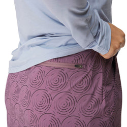 NRS Women's Beda Skort in Orchid model detail