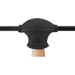 NRS Clutch Kayak Pogies in Black model palm with paddle