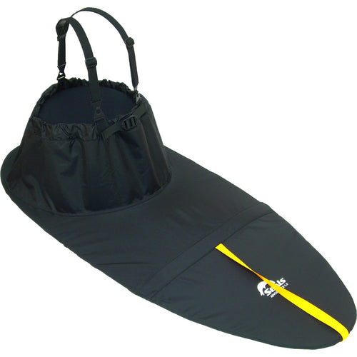 Seals Skirts Adventurer Kayak Spray Skirt in Black specs