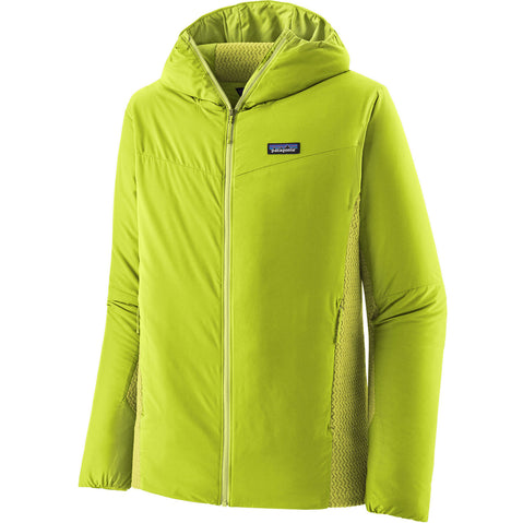 Patagonia Men's Nano-Air Light Hybrid Hoody in Phosphorus Green angle