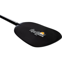 Aqua-Bound Shred Carbon Whitewater 1-Piece Kayak Paddle blade angle