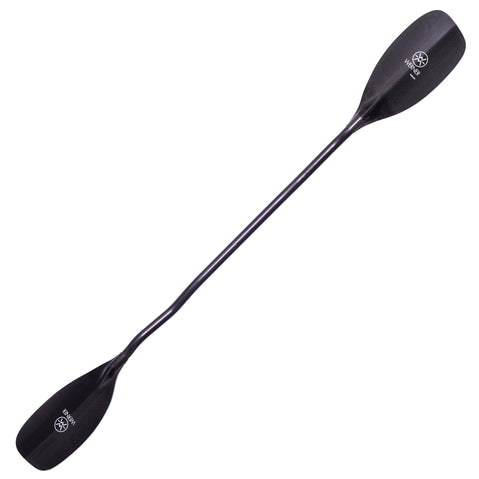 Werner Odachi Carbon Bent Shaft Whitewater Kayak Paddle angle