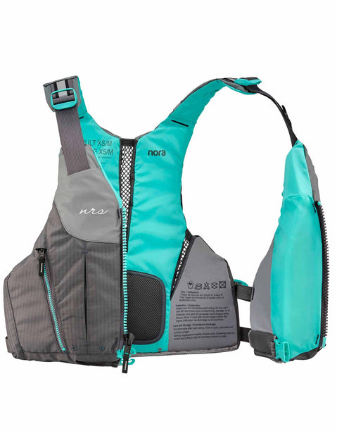 NRS Women's Nora Lifejacket (PFD) in Charcoal open