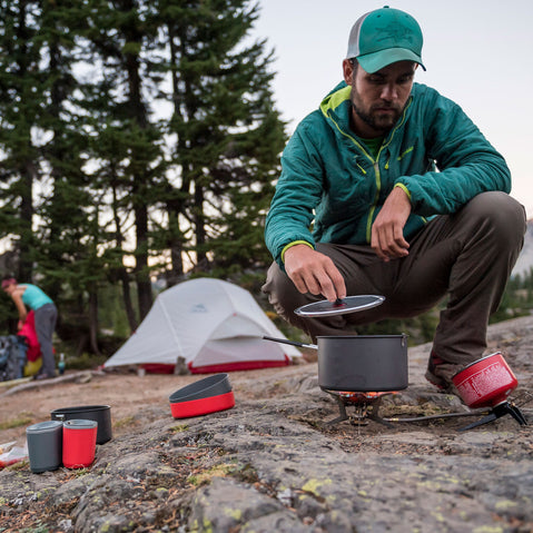 MSR Alpinist 2 System cooking
