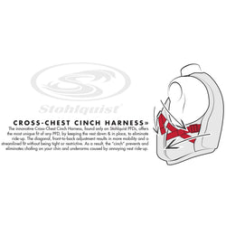 Stohlquist Drifter Youth Lifejacket (PFD) Cross chest cinch harness