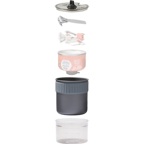 MSR Trail Mini Solo Cook Set exploding