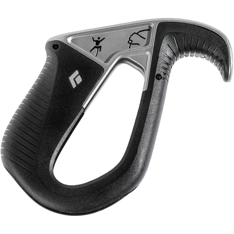Black Diamond ATC Pilot Belay Device in Black front