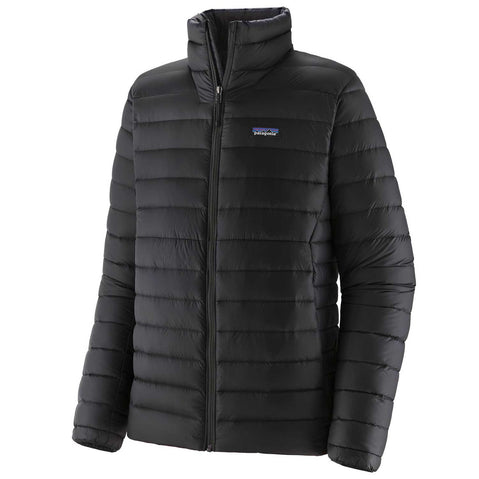 Patagonia Men's Down Sweater in Black angle