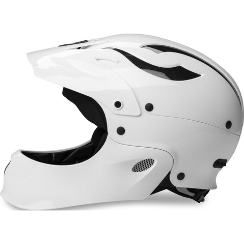Sweet Protection Rocker Full Face Kayak Helmet in Gloss White side