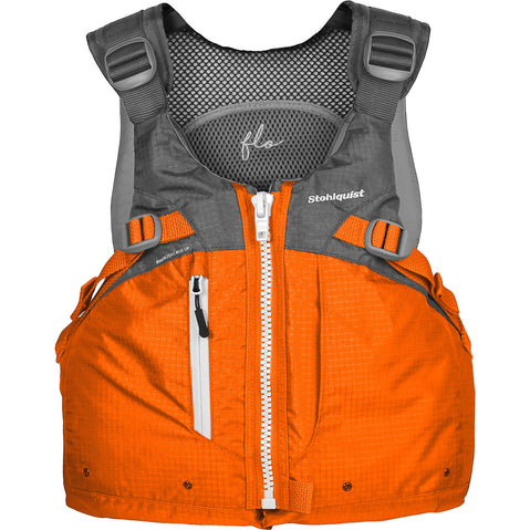 Stohlquist Women's Flo Lifejacket (PFD) in Gray front