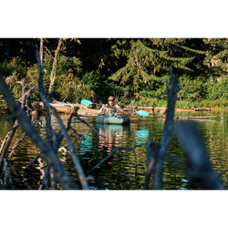 Aquaglide Backwoods Expedition 85 Ultralight Inflatable Kayak lifestyle2