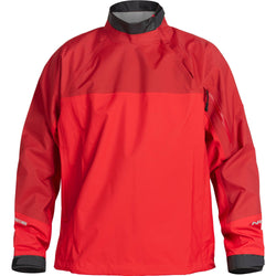 NRS Men's Endurance Paddling Jacket in Red front