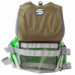 Stohlquist Fisherman Lifejacket (PFD) green back view