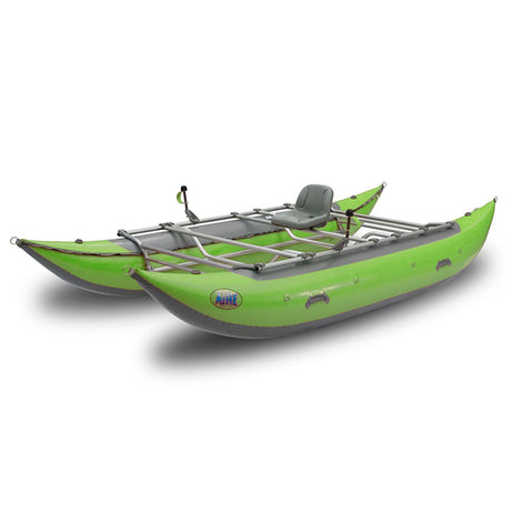 AIRE Jaguarundi Cataraft in Lime angle