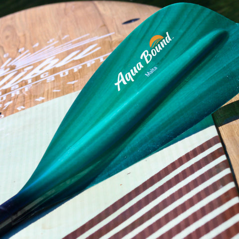 Aqua Bound Malta 1-Piece Fiberglass Stand-Up Paddle side