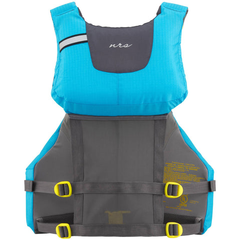 NRS Women's Zoya Kayak Lifejacket (PFD) in Teal back
