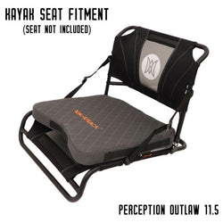 YakAttack Multiflex Seat Cushion - Medium to Firm