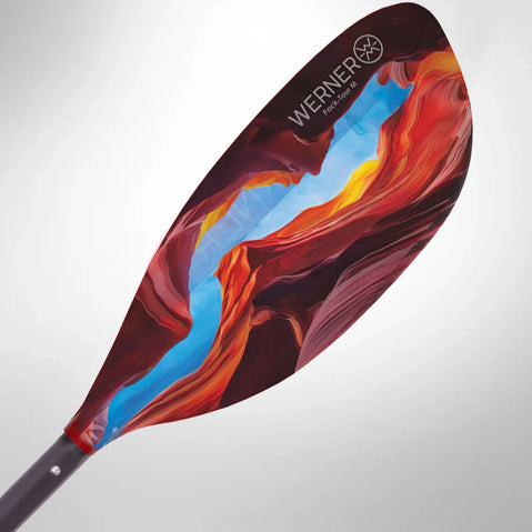 Werner Pack-Tour M Fiberglass Pack Raft Paddle