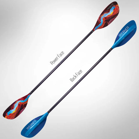 Werner Pack-Tour M Fiberglass Pack Raft Paddle