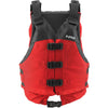 NRS Big Water V Rafting Lifejacket (PFD) in Red front