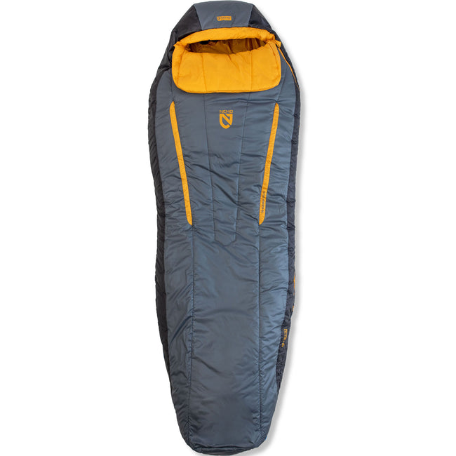 Nemo Men's Forte Endless Promise 35 Synthetic Sleeping Bag in Fortress/Mango front