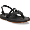 Astral Men's Filipe Sandals in Space Black with ankle strap