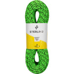 Sterling Velocity 9.8 mm XEROS Dry Climbing Rope in Green front
