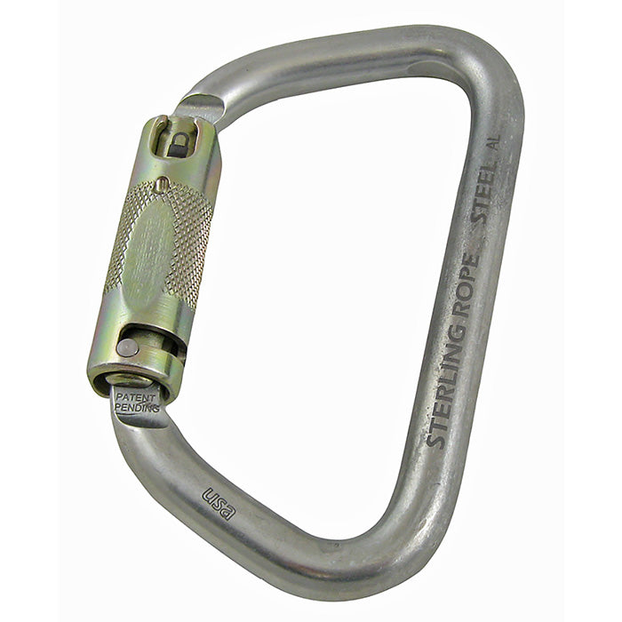 Sterling Steel Autolock Carabiner (Closeout)