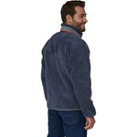 Patagonia Men's Classic Retro-X Jacket in Pitch Blue model back