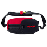NRS Guardian Wedge Waist Throw Bag in Red/Black close