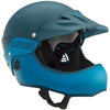 WRSI Moment Full Face Kayak Helmet in Poseidon angle