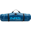 NRS Snooze Sleeping Pad in Blue roll angle