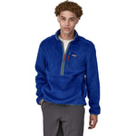 Patagonia Men's Re-Tool Pullover in Passage Blue model front