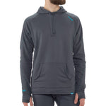 NRS Men's H2Core Expedition Weight Hoodie in Dark Shadow model front