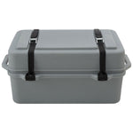 NRS Boulder Camping Dry Box in Gray front