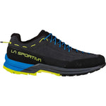 La Sportiva Men's TX Guide Leather Approach Shoes in Lime/Carbon Punch side
