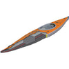 Advanced Elements AirFusion Evo Inflatable Kayak in Orange/Gray angle and top