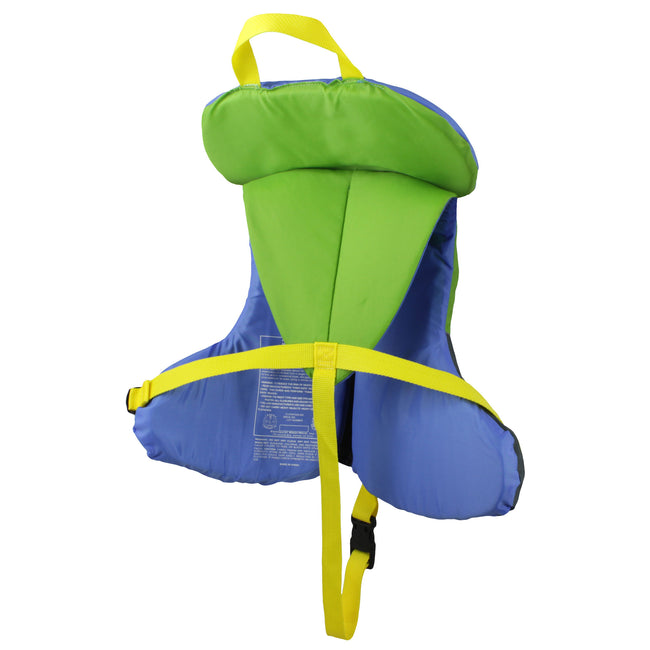 Stohlquist Child Lifejacket (PFD) in Blue/Green back