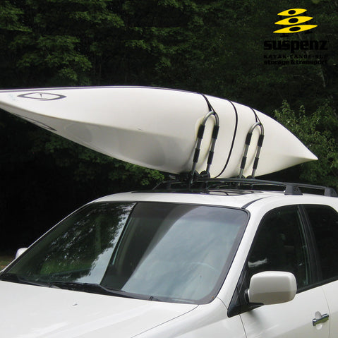 Suspenz Adjustable J Roof Rack Kayak Carrier