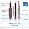Hala Nass Tour EX Inflatable Stand-Up Paddle Board (SUP) details