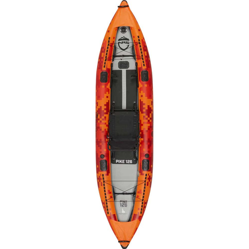 NRS Pike Inflatable Fishing Kayak Orange
