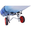 Malone Clipper TRX Deluxe Kayak/Canoe Cart with kayak loaded bottom