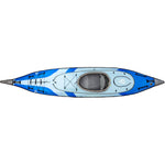 Advanced Elements AdvancedFrame Convertible Elite SE Inflatable Kayak in Light Blue single deck