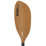Werner Tybee Hooked Adjustable Fiberglass-Reinforced Kayak Fishing Paddle in Brown Blade