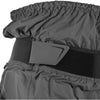 Level Six Surge Semi-Dry Paddling Pants in Charcoal waist closure