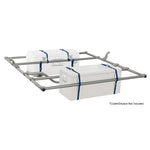 NRS Compact Outfitter Raft Frame with cooler and drybox