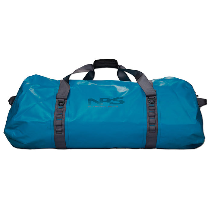 NRS Zippered Expedition DriDuffel Dry Bag in Blue front