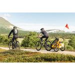 Thule Chariot Sport Bike Trailer couple biking